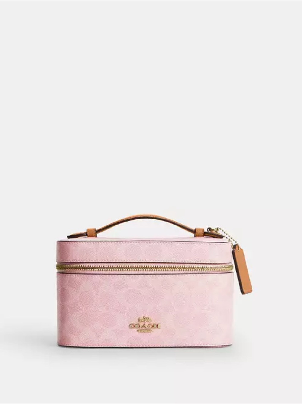 Coach Powder Pink Cosmetic Case